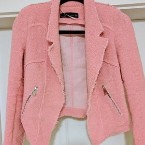Pink motorcycle jacket